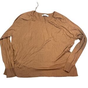 Zara Light Brown Neutral L/S Shirt XL